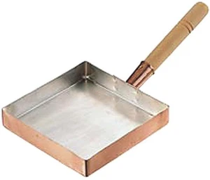 Marushin Copperware Endo Shoji TKG Cobre Tamagoyaki Kanto Tipo 15 cm Ancho x Profundo - Imagen 1 de 1