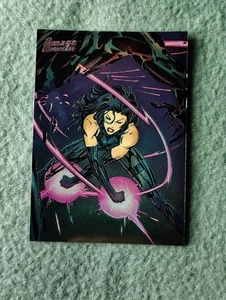 Topps Image Universe Nr. 1995 62 Cyberforce Cyblade, Marc Silvestri Art Holofoil - Bild 1 von 3