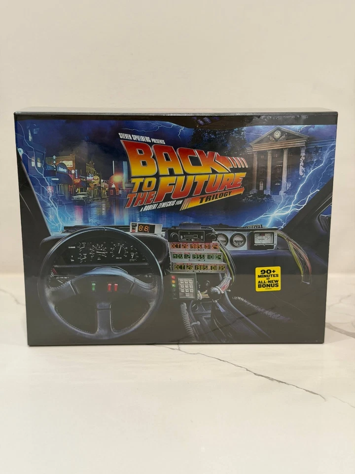 Brand new Back to the Future 40th Anniversary 4K Trilogy Steelbook Gift Set - Image 1 of 2