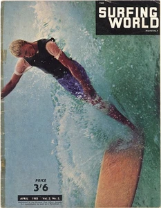 1963 SURFING WORLD Vol 2 #2, MIDGET FARRELLY CVR, Haleiwa, Big Surf Hawaii, etc. - Bild 1 von 10