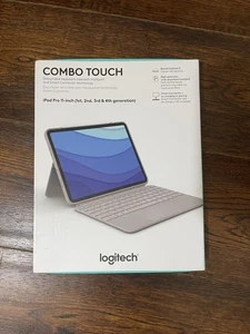 Etui na klawiaturę Logitech Combo Touch do 11" Apple iPad Pro 1./2./3. generacji - szare - Zdjęcie 1 z 5
