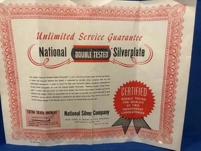 Silver Ware Vintage  pre 1935 rare pattern full set  - Image 1 of 2