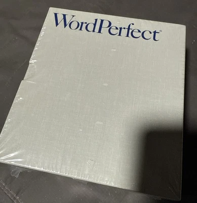 Vintage 1990 Word Perfect 5.1 Upgrade Manual/Book in Binder BRAND NEW SEALED - Image 1 of 4