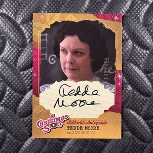 2024 CRYPTOZOIC A CHRISTMAS STORY TEDDE MOORE MISS SHIELD AUTOGRAPH CARD 246/499 - Picture 1 of 2