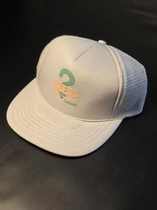 Guess where i've been?  Chicago, snap back trucker hat  screen printed logo - Picture 1 of 4
