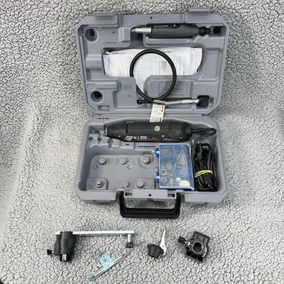 Dremel 4000 Corded Rotary Tool With Case And Accessories Flexible Shaft - Image 1 of 4