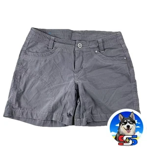 Pantalones cortos de senderismo para mujer KUHL Kurve Splash 5,5" entrepierna talla 6 estilo #6078 gris - Imagen 1 de 16