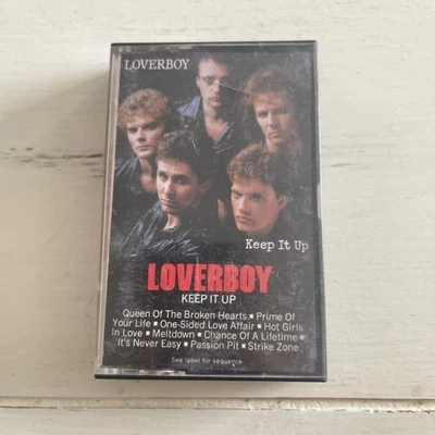 vintage rock & Roll Music Loverboy Keep It Up Cassette tape - Image 1 of 4