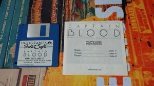 Captain Blood (Infogrames 1989) Atari ST (Manual & Disc) 16-bit works - Picture 1 of 1