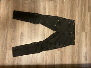 G-Star GStar Raw Airblaze 3D Skinny denim jeans pants black mens 32x30 straight - Picture 1 of 2