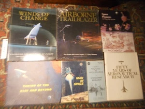 Lot de 7 livres de laboratoire volant NASA Airborner Trailblazer Winds of Change 737 - Photo 1/2