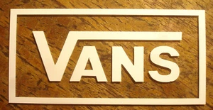 1 pegatina de vinilo Vans Cut - Vans Skate Skateboard Urban HQ sk8 - Imagen 1 de 3
