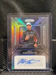 Matt DiBenedetto 2024 Prizm Racing - Sensational Signatures / Auto Silver Prizm - Picture 1 of 2