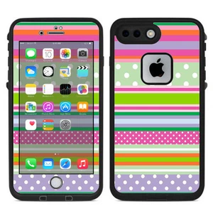 Skin Decal for Lifeproof iPhone 7 Plus Fre Case / colorful chevron - Picture 1 of 1