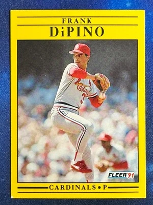 1991 Fleer #632 Frank DiPino St. Louis Cardinals - Image 1 of 2