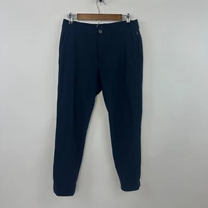Pantalones Lululemon Para Hombres 30 x 27 Azul ABC Calce Ajustado Pantalones Atléticos Activos LM5AQYS - Imagen 1 de 16