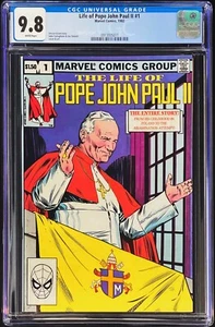 Life Of John Paul II #1 9.8 White 1982 Marvel Comics 1st Appearance (New Case) - Picture 1 of 6