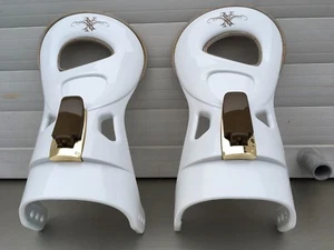 1 Paar High-Backs für RIDE Snowboard-Bindung Bindings mit Montage-Sets - Bild 1 von 7