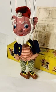 VTG PELHAM PUPPET BIG EARS MARIONETTE 1960’s with BOX - Picture 1 of 24