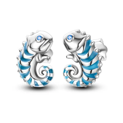 MULA Temperatur Empfindliche Chamäleon Ohrringe CZ Für Frauen 925 SterlingSilber - Bild 1 von 4