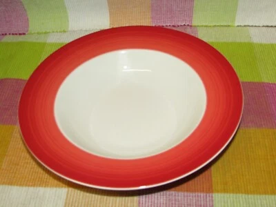 V&B VILLEROY & BOCH - COLOURFUL LIFE DEEP RED - Suppenteller Teller  MEHR - Bild 1 von 2