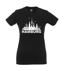 Hamburg, Girlie Shirt - Picture 1 of 4