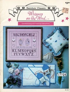 Whispers on the Wind Candlewicking Pillows, Wedding Day Sampler, Sachets, NOS - Picture 1 of 6