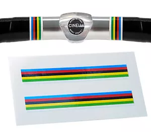 Cinta de acabado manillar arco iris campeón mundial retro Fixie Racer - Imagen 1 de 1