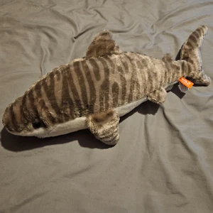 Wild Republic Cuddlekins Tiger Shark 22 Inch Plush Figure - Picture 1 of 4
