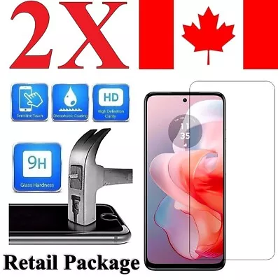 (2 PACK) Tempered Glass Screen Protector for Motorola Moto G Power 5G 2024 - Image 1 of 4