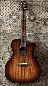 Alvarez MFA66CESHB OM Acoustic/Electric w/ Cutaway & Gig Bag Pro Setup - Picture 1 of 20