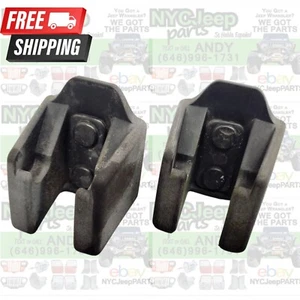 Base de anclaje de cierre de capó Jeep Wrangler TJ con tuerca de bloqueo 1997-2006 par - Imagen 1 de 9