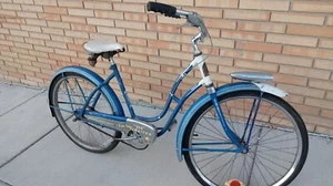 Firestone Century 200 Cruiser bicycle, horn, fenders, 2-speed, complete vintage - Picture 1 of 13