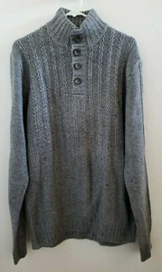 Maglione maglia uomo True Rock grigio taglia XXL NUOVO - Foto 1 di 6