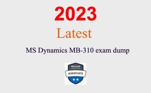 MS Dynamics MB-310 dump GUARANTEED (1 month update) - Afbeelding 1 van 1