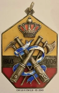 REGIA ACCADEMIA DI TORINO MEDAGLIA ARGENTO RADUNO EX ALLIEVI 50° AMMISSIONE 1953 - Picture 1 of 6