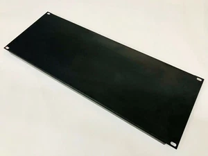 4 RU Space Flanged Blank Rack Case Panel 18ga Steel - Picture 1 of 3