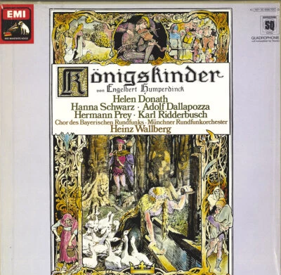 3LP HUMPERDINCK Konigskinder DONATH SCHWARZ DALLAPOZZA PREY RIDDERBUSCH WALLBERG - Image 1 of 3