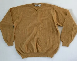 Bullock & Jones 100% Virgin Wool V Neck Size M Made In Italy - Picture 1 of 7