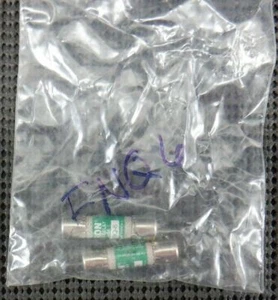 Cooper Bussmann FNQ-6 Time Delay 6A 500VAC Fuse - Lot of 2 - Picture 1 of 2