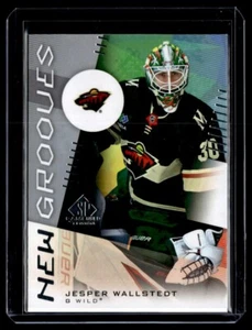 2024-25 SP Game Used New Grooves #NG-8 Jesper Wallstedt - Picture 1 of 2