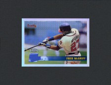 Fred McGriff 1996 Topps Chrome REFRACTOR #156 - Braves - SUPER RARE - Gem Mint