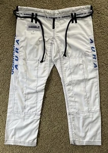 Submission Fight Co. Aura Pants BJJ Wrestling Gi Pants White Size A1 - Picture 1 of 11