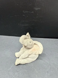 Paw Prints Tuskers Elephant Grace Hand Painted Rare Country Artist Figurine - Picture 1 of 7