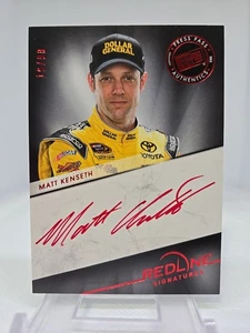 2013 Redline Matt Kenseth 19/99 Red Redline Signatures Autograph #RS-MK1 L👀k! - Picture 1 of 2