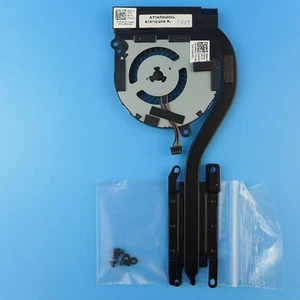 DELL Latitude E7450 CPU GPU radiateur + ventilateur CPU GPU heatsink and fan - Afbeelding 1 van 3