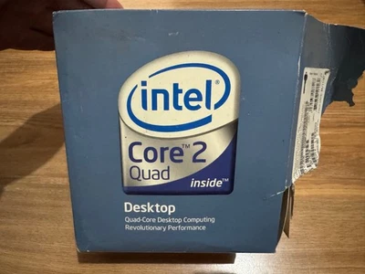 Intel core 2 Quad Q6600 LGA775 SOCKET CPU processor with original Box - Image 1 of 4