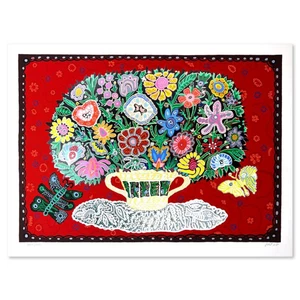 MANIA LITVAK LIMITED EDITION SERIGRAPH ON PAPER HAND SIGNED & NUMBERED - Picture 1 of 1