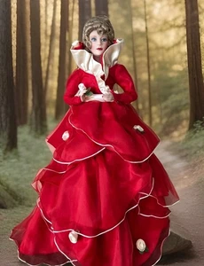 Franklin Mint Porzellan Puppe "The Samantha Rose Princess" von Joyce Reavey - Bild 1 von 24