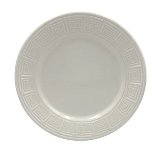 HTF Frank Lloyd Wright Off White Whirling Arrow Salad Plate H F Coors USA - Picture 1 of 4
